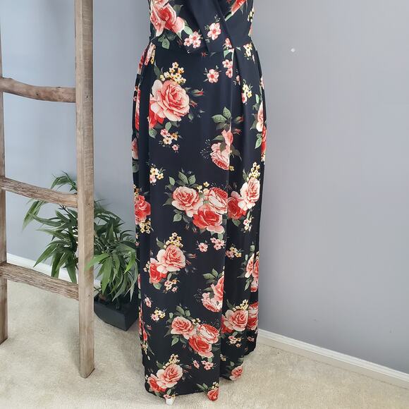 Minette Sleeveless Floral Maxi Sundress Size M - Picture 5 of 9